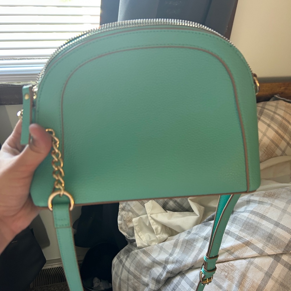 Nanette Lepore Mint Green Dome Crossbody Bag - Picture 2 of 6